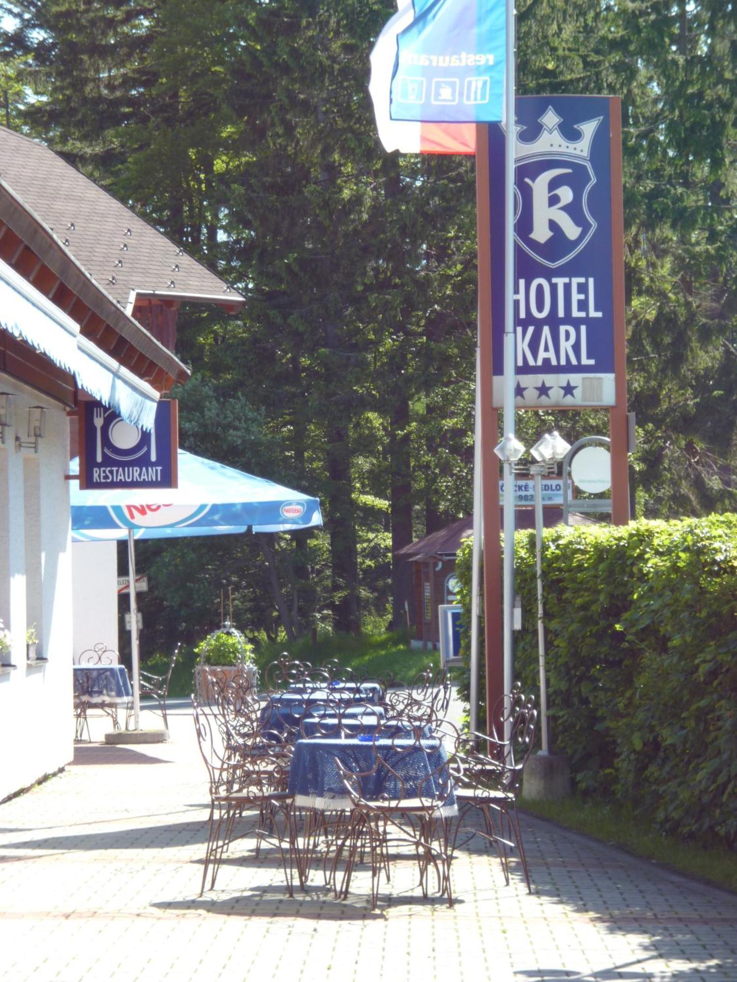 Hotel Karl Zelezna Ruda Exterior photo